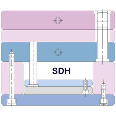 DXM 플라스틱 기준 주형 기반 더 높은 견고성 50c 물질